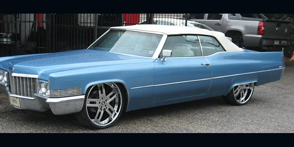 Cadillac Deville on Forgiato Estremo wheels