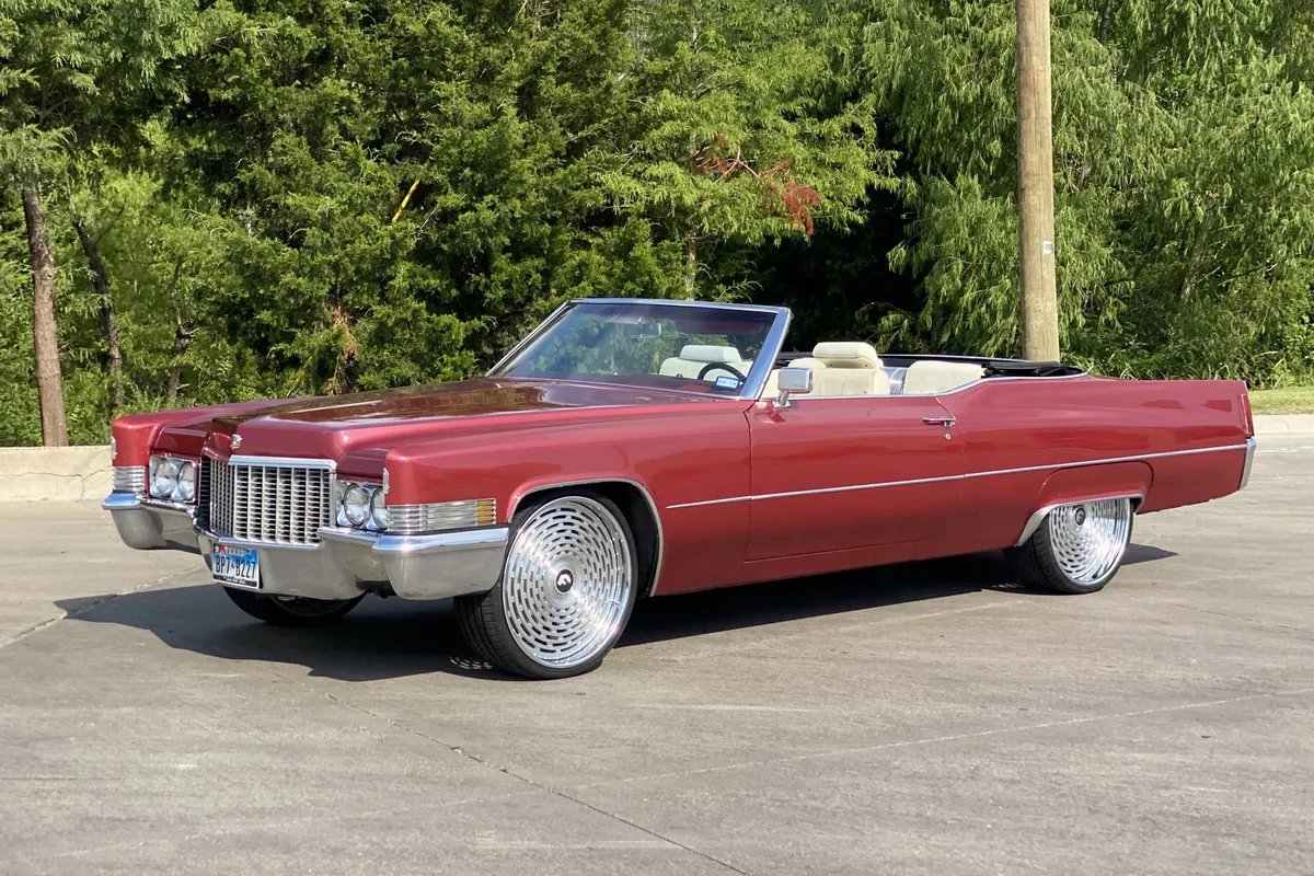 Cadillac Deville on Forgiato Parlante wheels