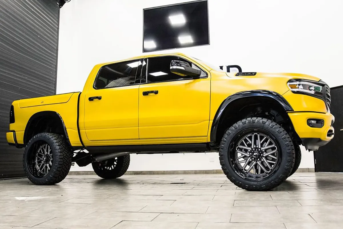 Dodge Dodge Truck on Forgiato Flow Terra 003 wheels