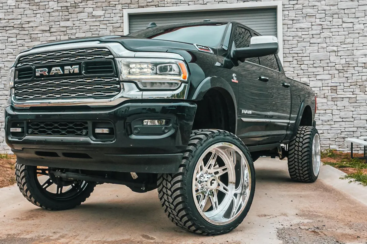 Dodge Dodge Truck on Forgiato Scanalato T wheels