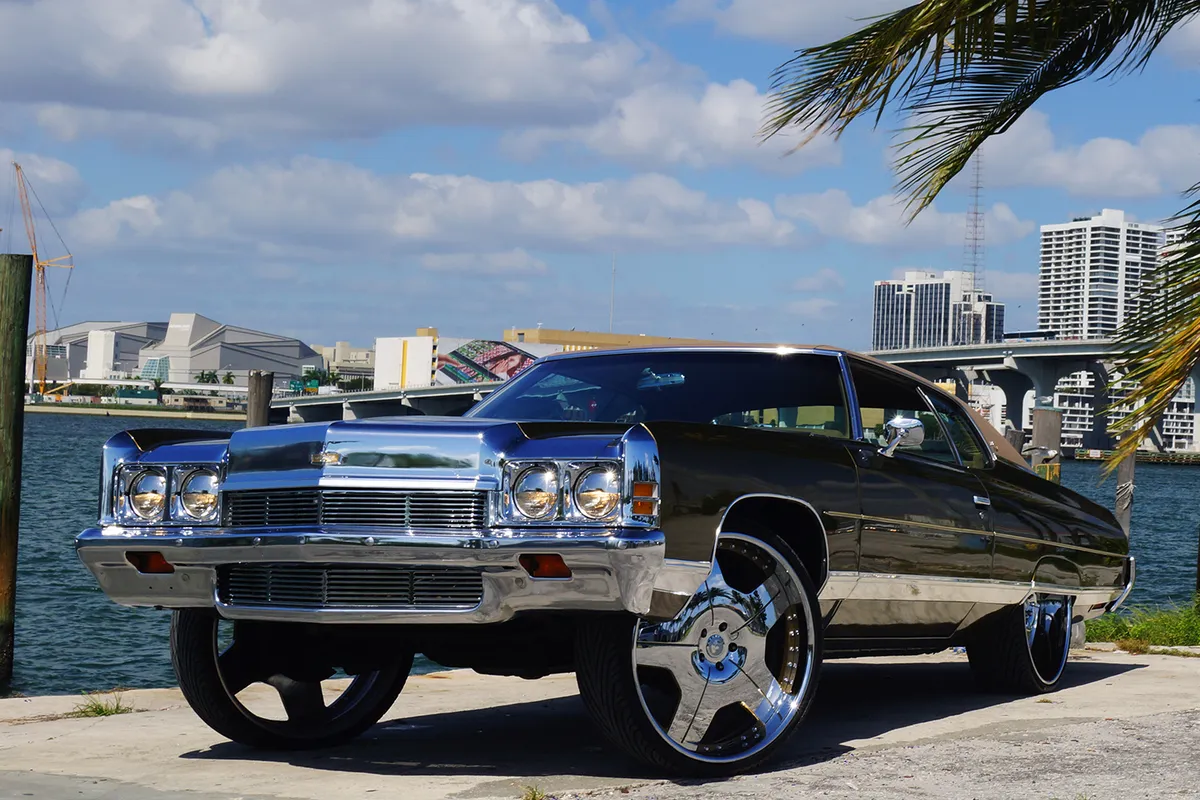 Chevrolet Donk on Forgiato Alneato wheels