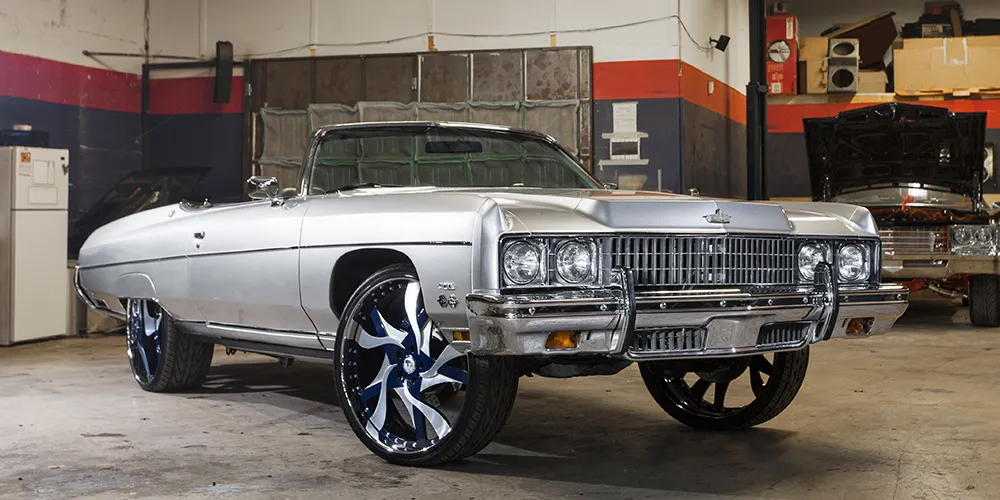 Chevrolet Donk on Forgiato Misto wheels