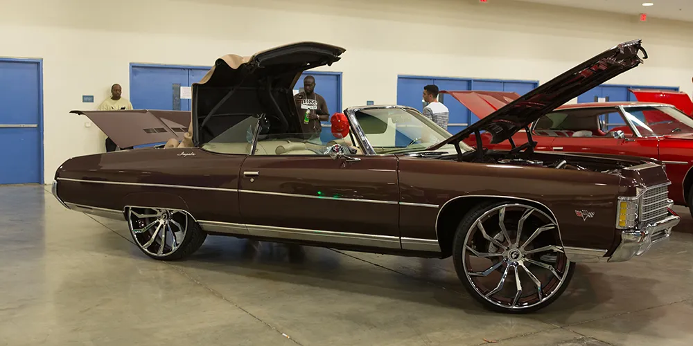 Chevrolet Donk on Forgiato Navaja wheels