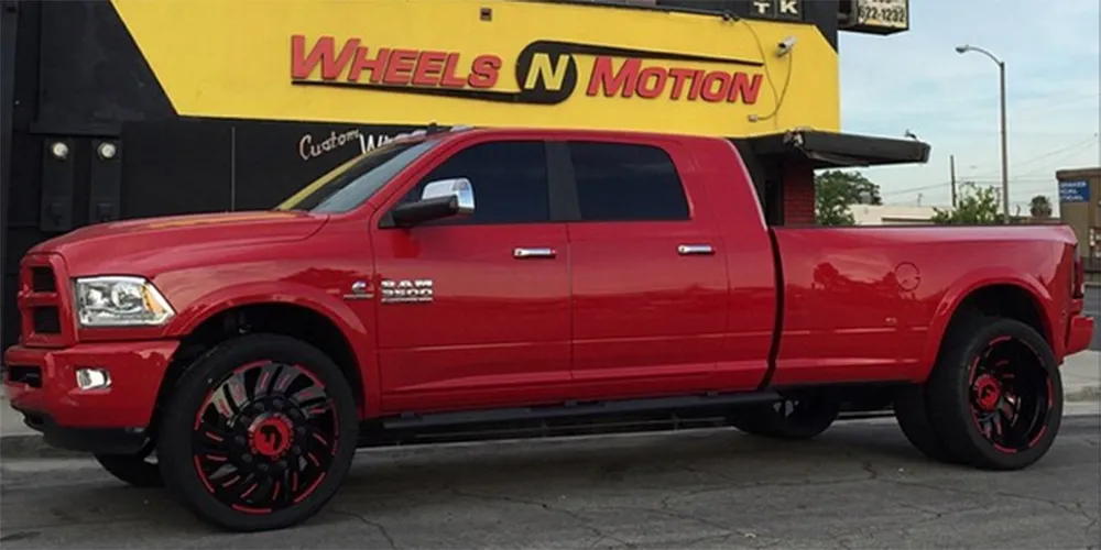 Ford Dually on Forgiato Turbinata wheels