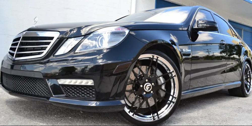 Mercedes-Benz E53 on Forgiato Pinzette wheels