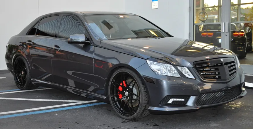 Mercedes-Benz E53 on Forgiato Pinzette-M wheels