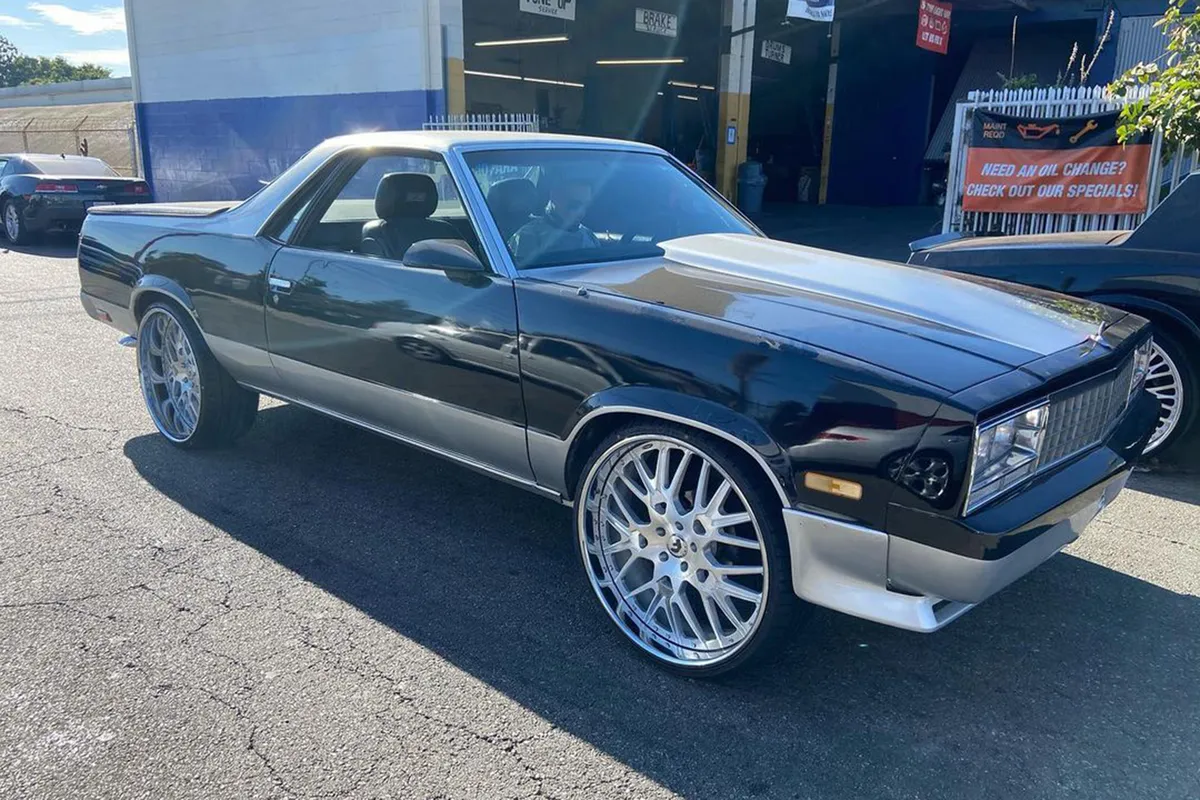 Chevrolet El Camino on Forgiato Fratello wheels
