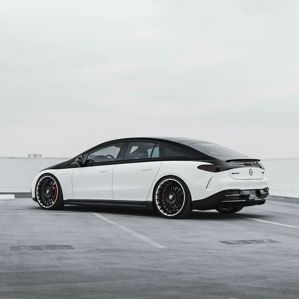 Mercedes-Benz EQS on Forgiato Tec wheels