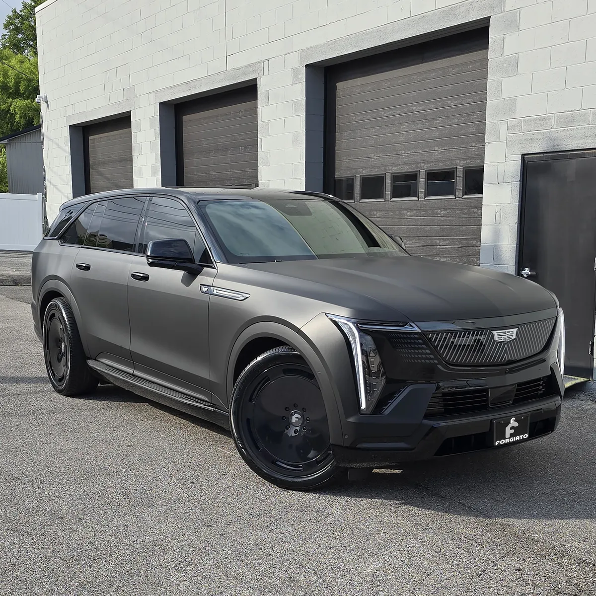 Cadillac Escalade IQ on Forgiato Blank-RA-M wheels