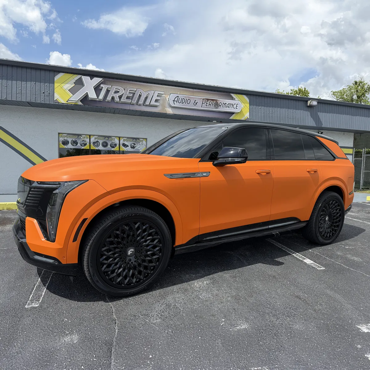 Cadillac Escalade IQ on Forgiato Sona-M wheels