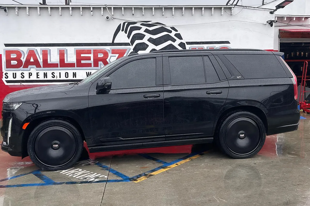 Escalade on Cactus Jack
