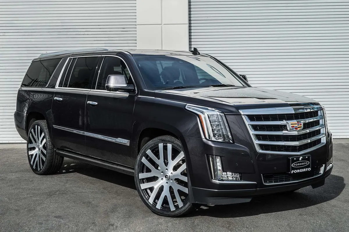 Cadillac Escalade on Forgiato Dito-M wheels