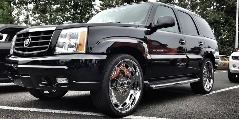 Cadillac Escalade on Forgiato Emilano L wheels