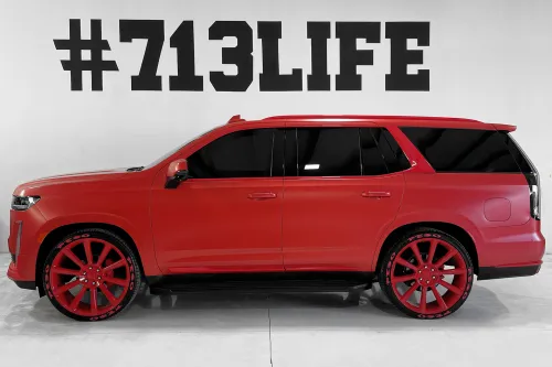 Cadillac Escalade on Forgiato Flow 003 wheels