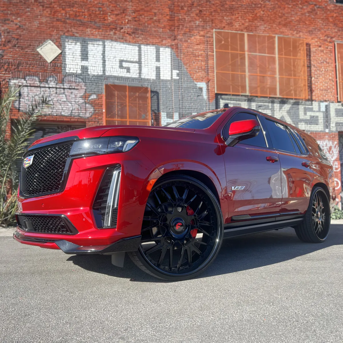 Cadillac Escalade on Forgiato Fratello wheels