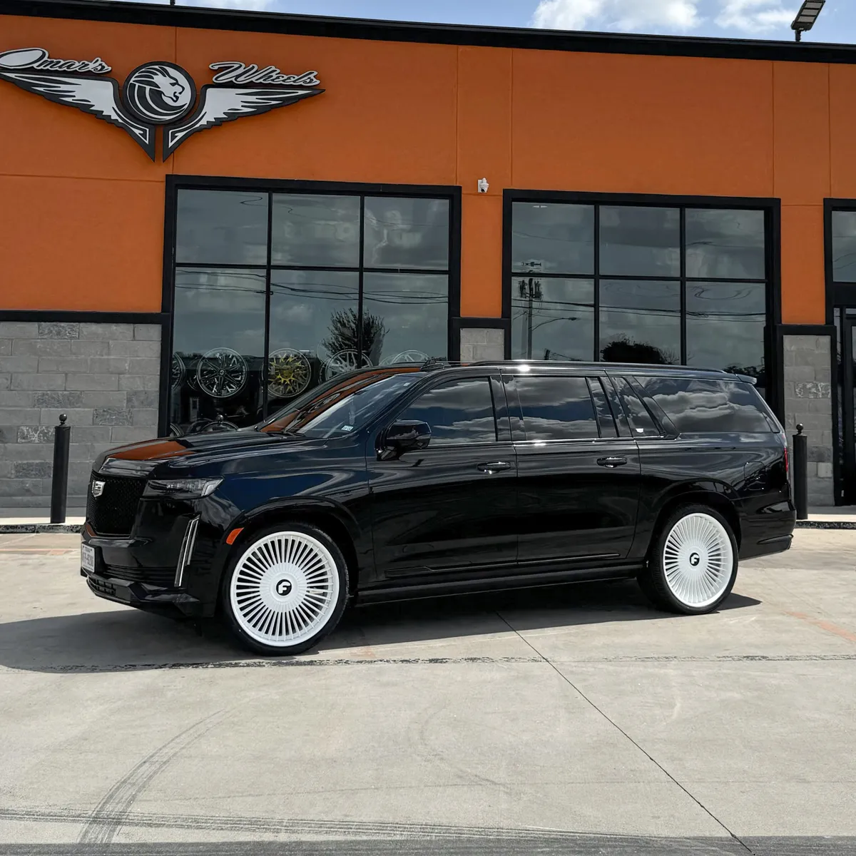 Cadillac Escalade on Forgiato G wheels