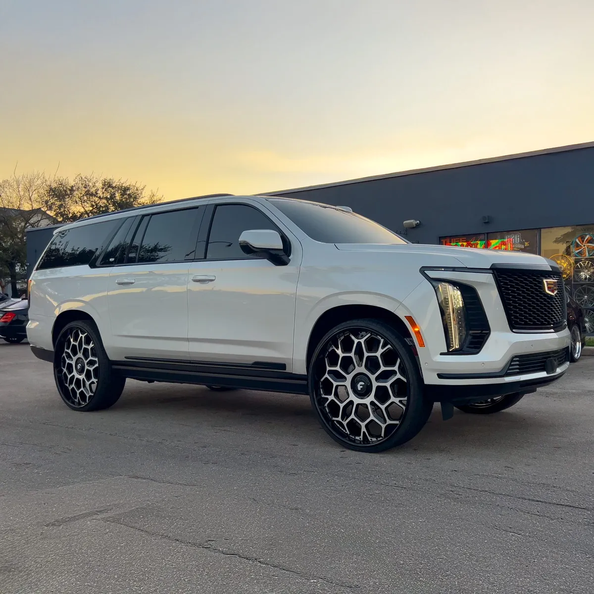 Cadillac Escalade on Forgiato Ottagono wheels