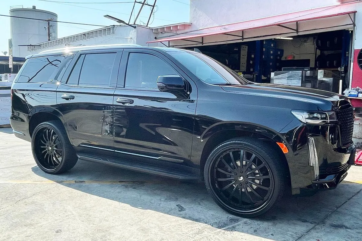 Cadillac Escalade on Forgiato Piatto wheels