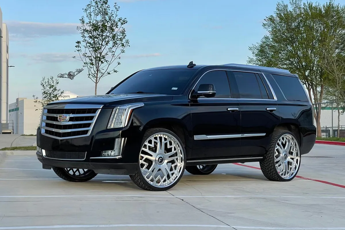 Cadillac Escalade on Forgiato Sistemo wheels