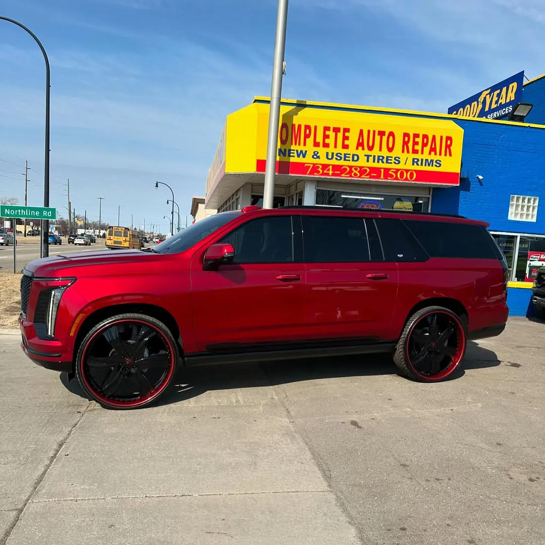 Cadillac Escalade on Forgiato Squartato wheels
