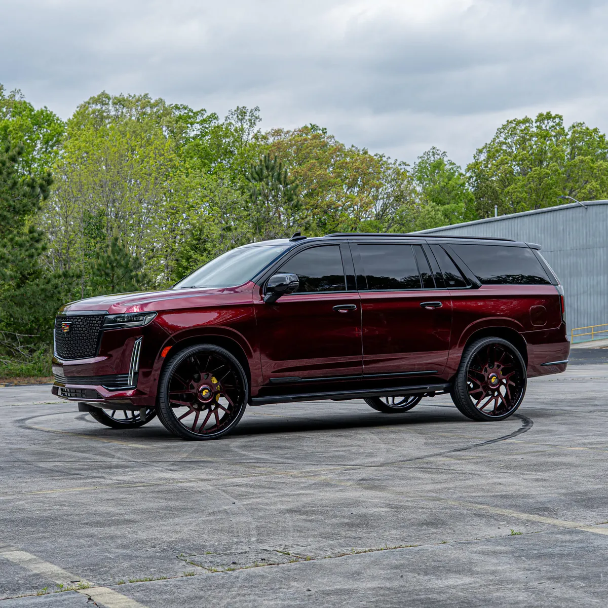 Cadillac Escalade on Forgiato T wheels