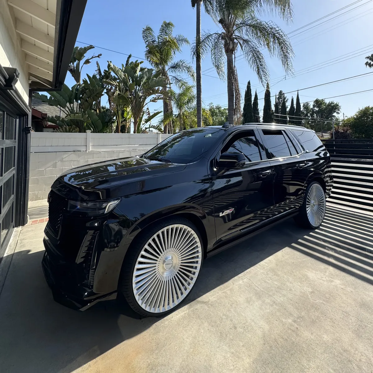 Cadillac Escalade on Forgiato Trimestre wheels