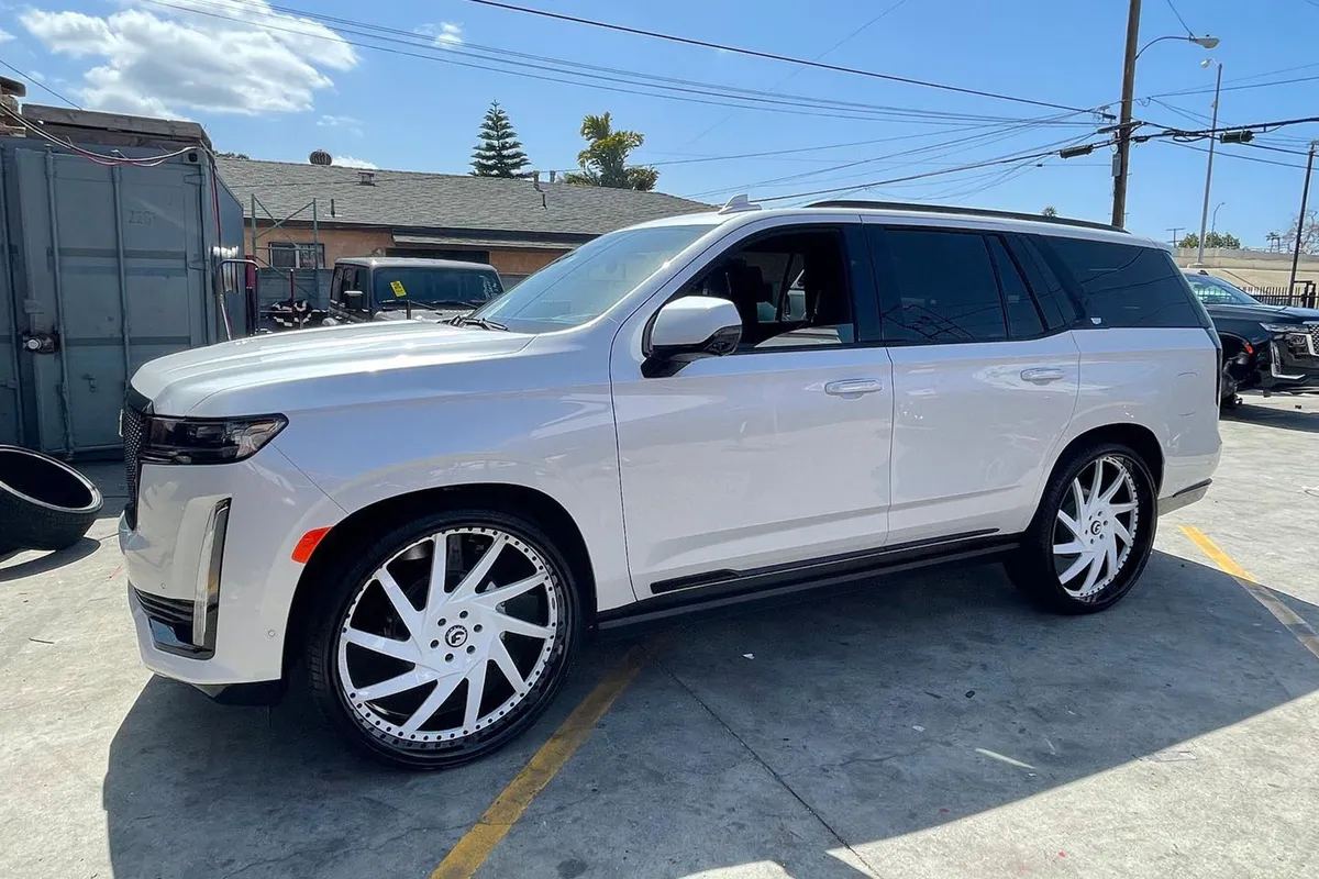 Cadillac Escalade on Forgiato Troppo-B wheels