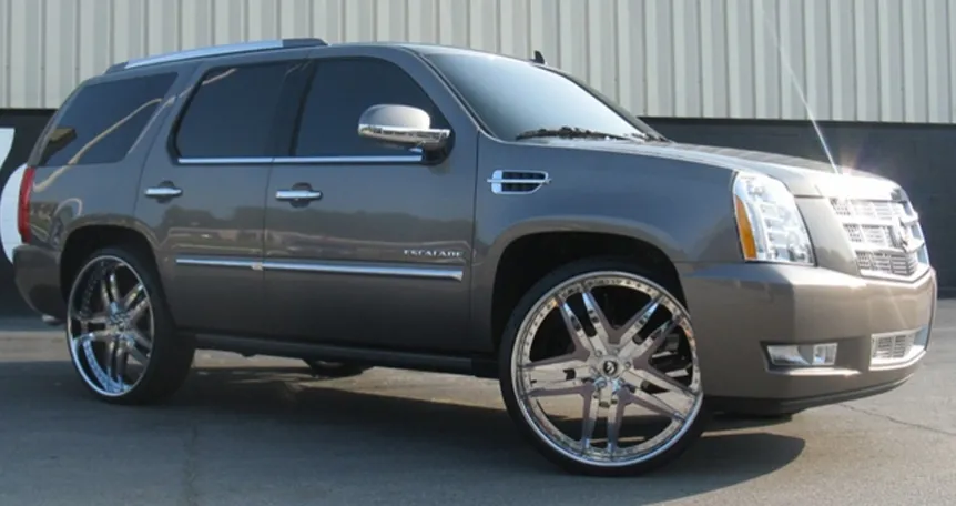 Cadillac Escalade on Forgiato Vizzo wheels