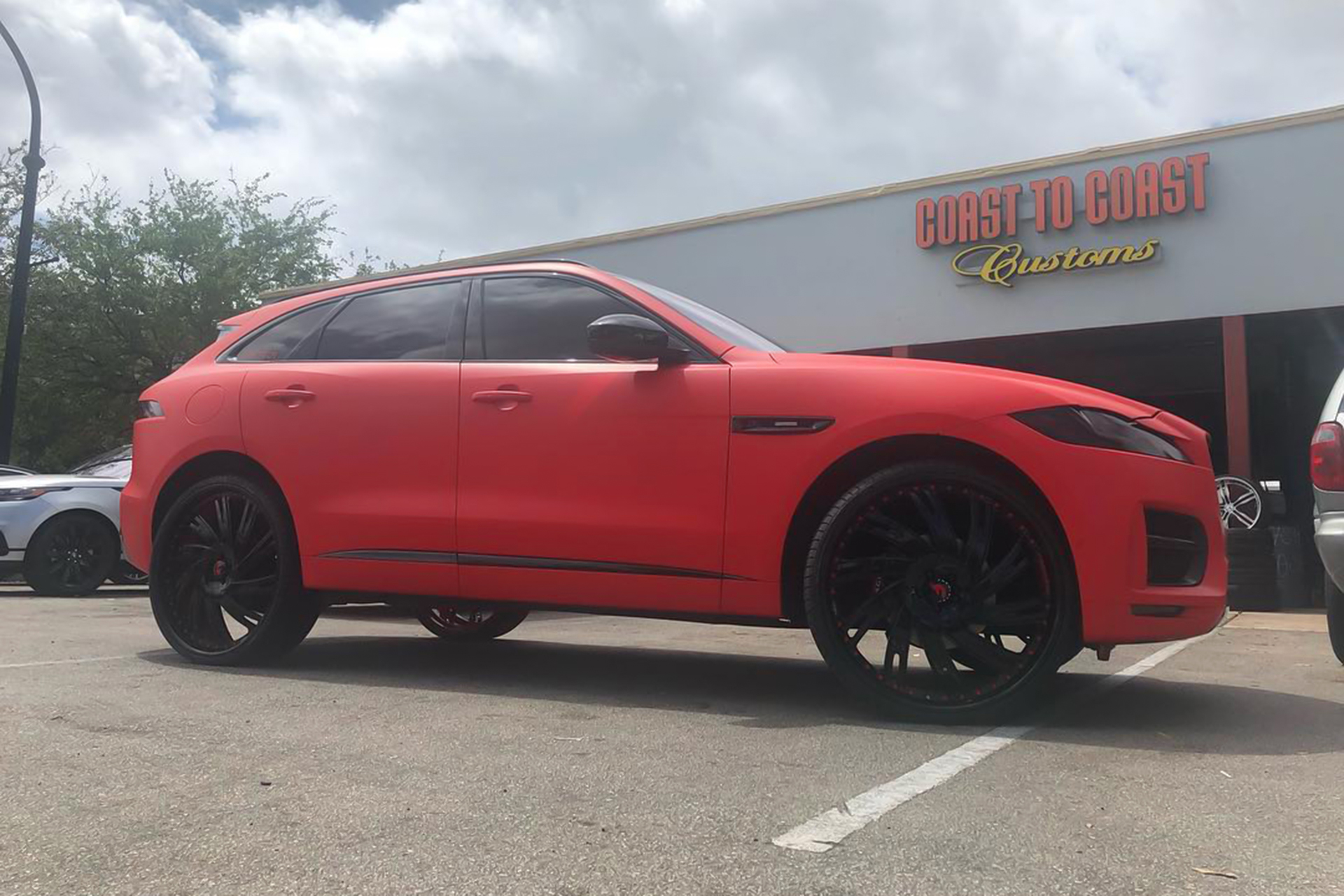 F Pace on C2C