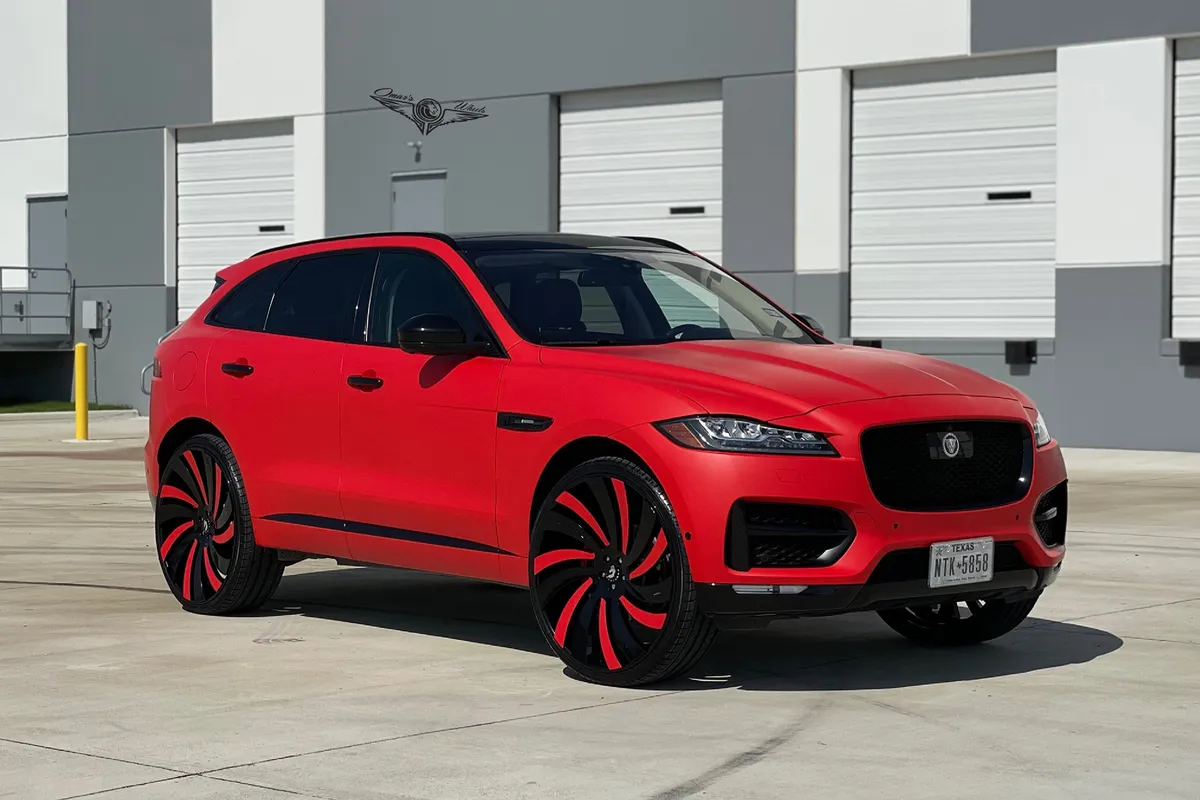 Jaguar F Pace on Forgiato Canale-ECL wheels