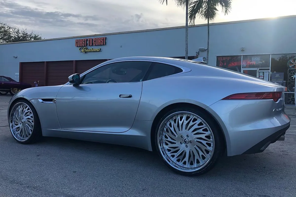 Jaguar F Type on Forgiato Biaforca wheels