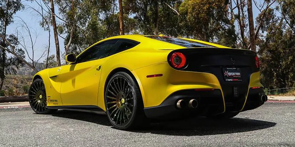 Ferrari F12 on Forgiato Berlinetta-Disegno-ECL wheels