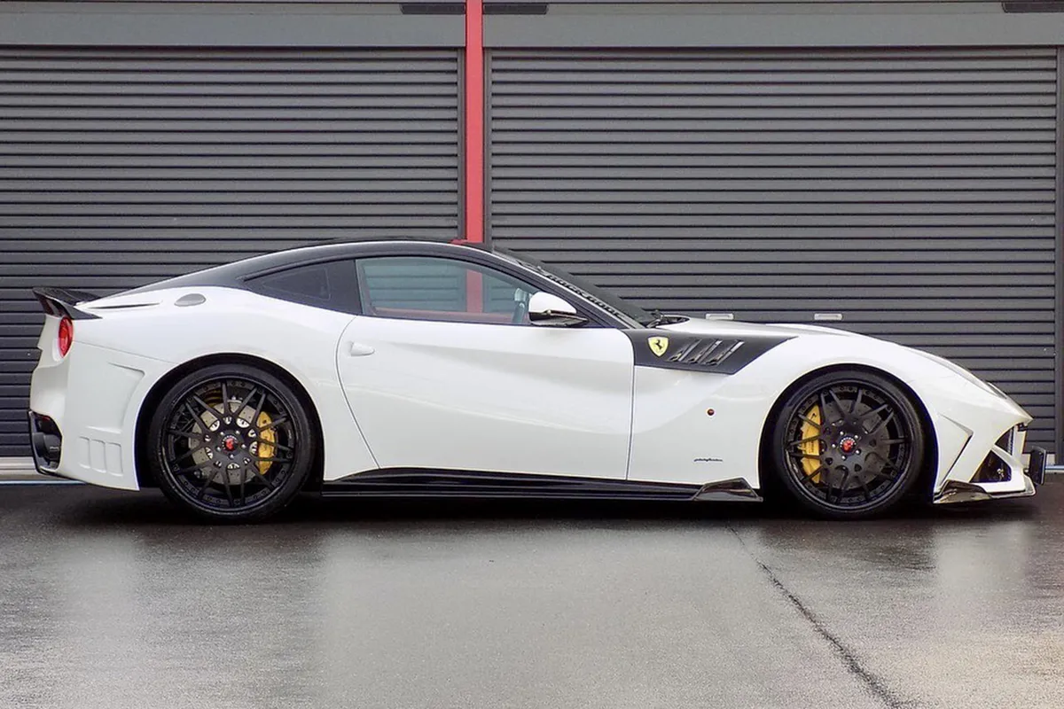 Ferrari F12 on Forgiato Berlinetta-Maglia wheels