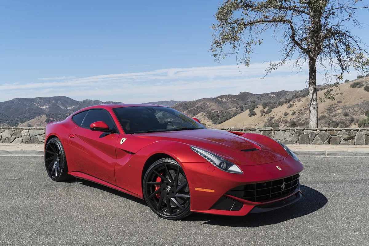 Ferrari F12 on Forgiato Berlinetta-Troppo-ECL wheels