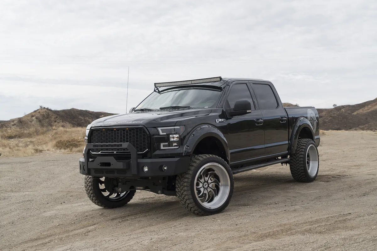 Ford F150 on Forgiato Avviato wheels