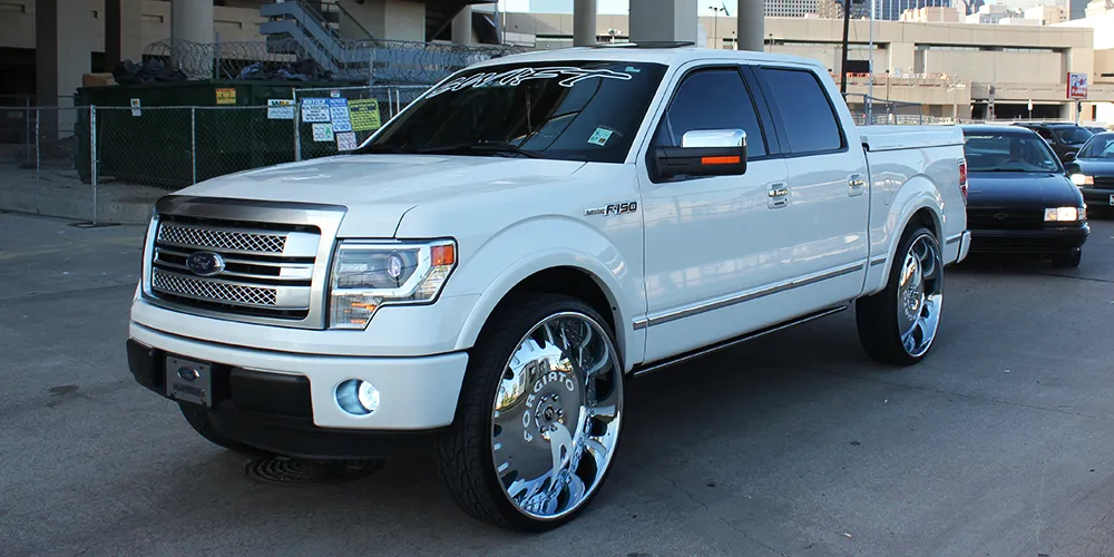 Ford F150 on Forgiato Enzo-L wheels
