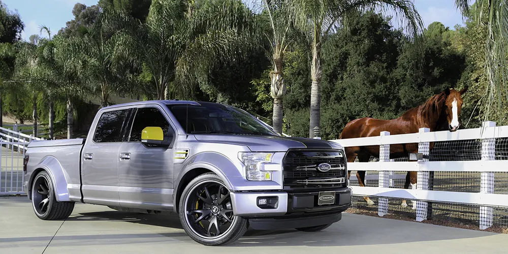 Ford F150 on Forgiato F2-19-ECL wheels