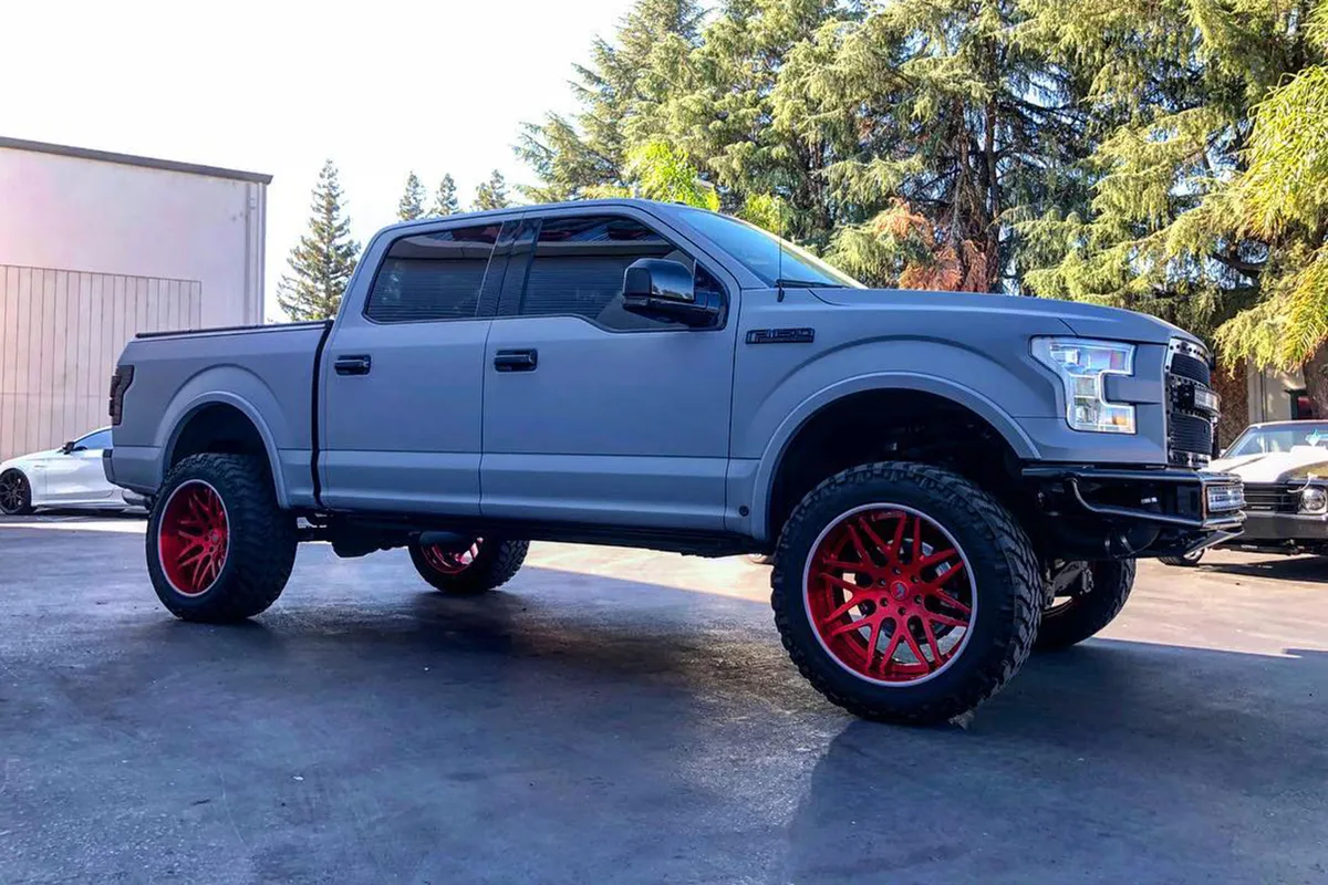 Ford F150 on Forgiato Kato-1-ECL wheels