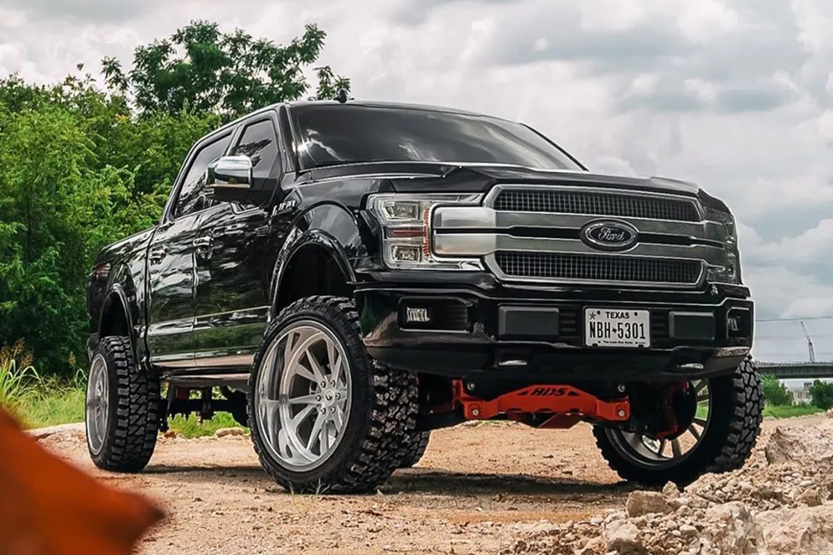 Ford F150 on Forgiato S221-T wheels