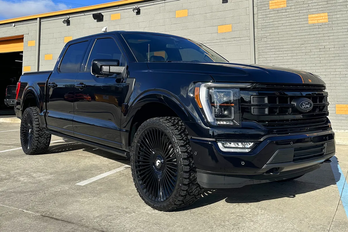 Ford F150 on Forgiato Trimestre-M wheels