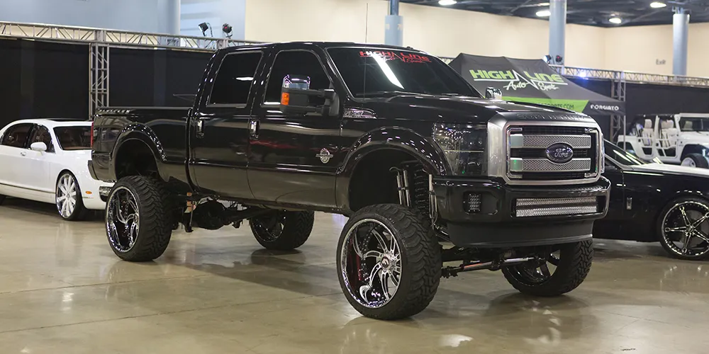 Ford F250 on Forgiato Azioni wheels
