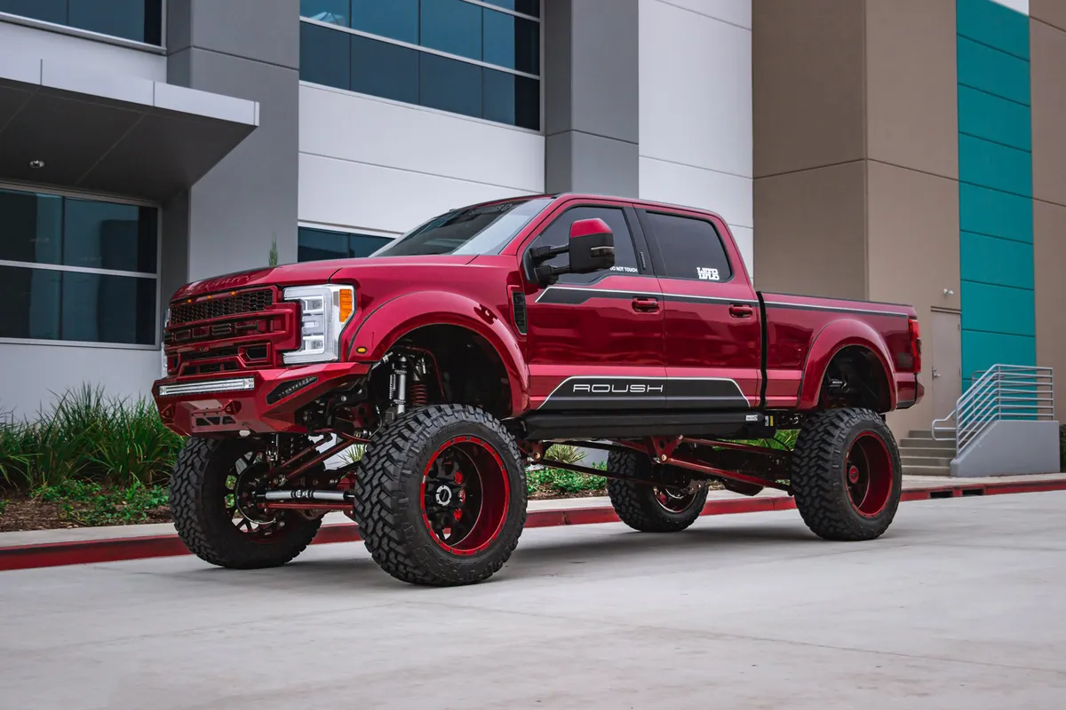 Ford F250 on Forgiato Drea-T wheels