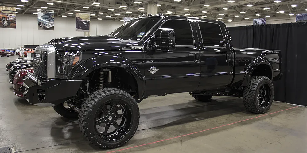 Ford F250 on Forgiato Sporcizia-T wheels