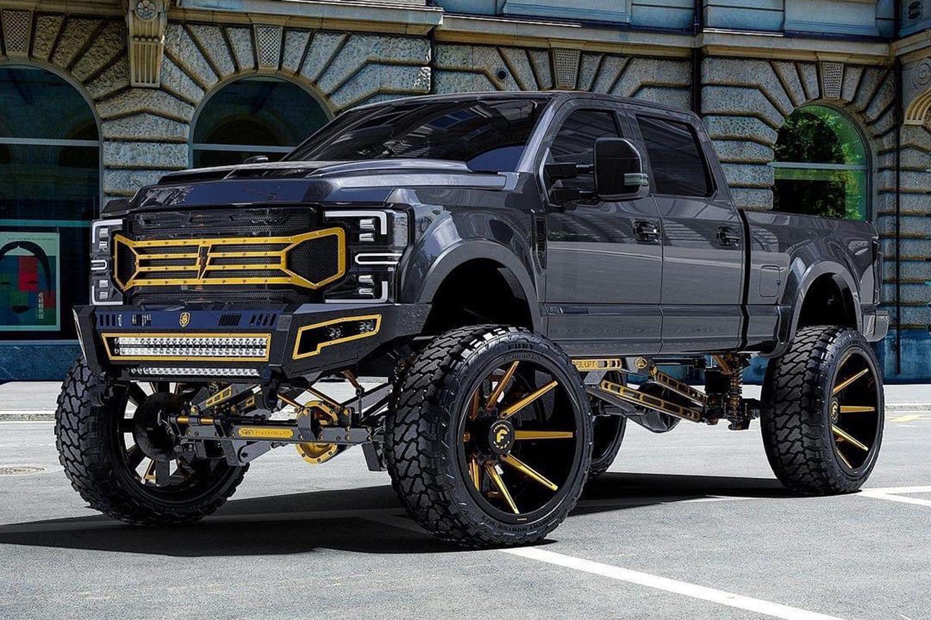 F350 on Gambe