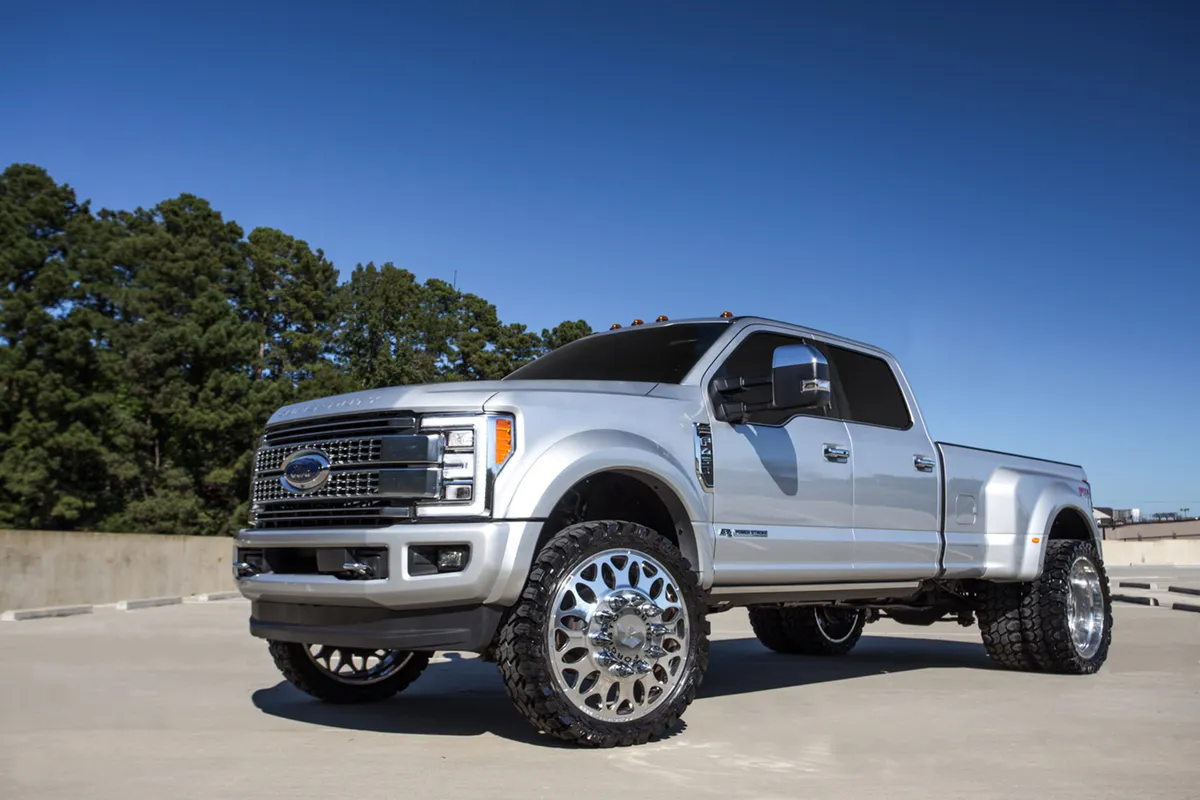 Ford F450 on Forgiato Grano-Duro wheels
