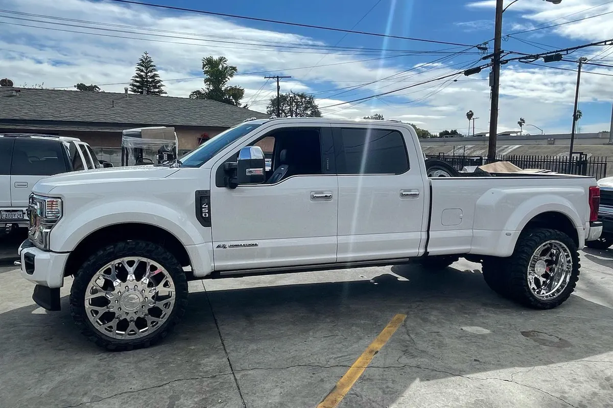 Ford F450 on Forgiato Torino Duro wheels