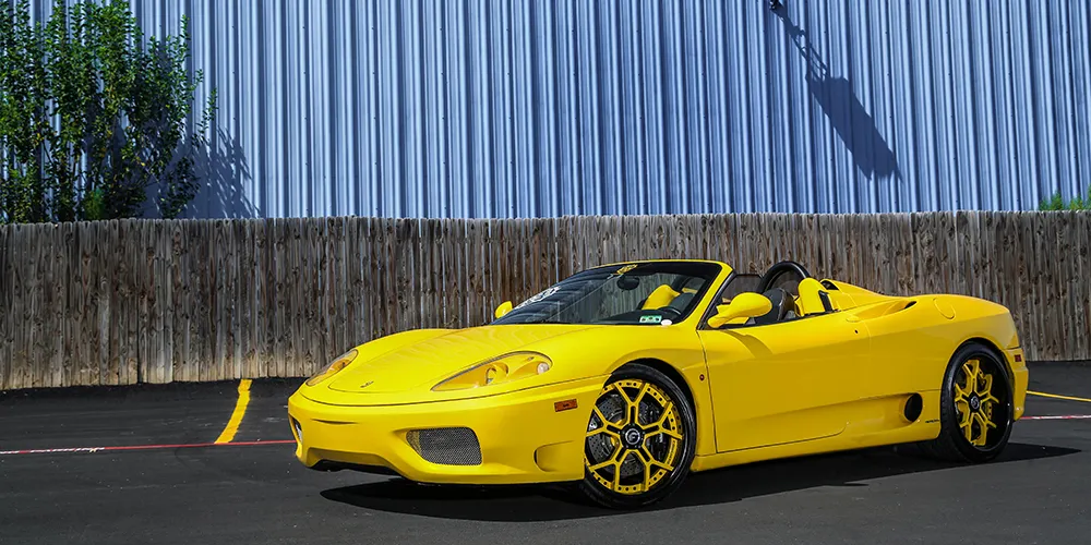 Ferrari Ferrari 360 on Forgiato GTR wheels
