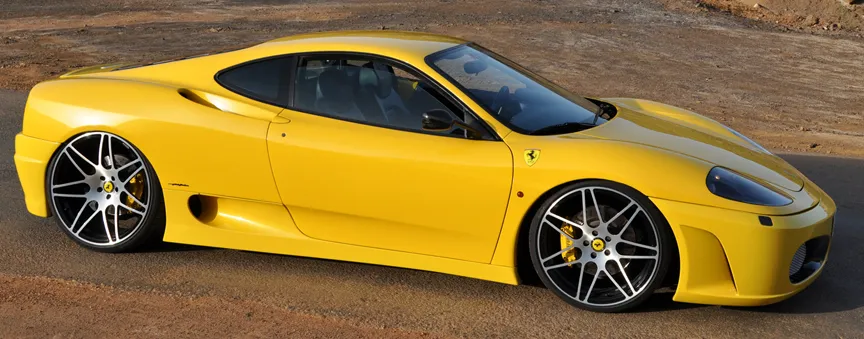 Ferrari Ferrari 360 on Forgiato Pinzette-M wheels