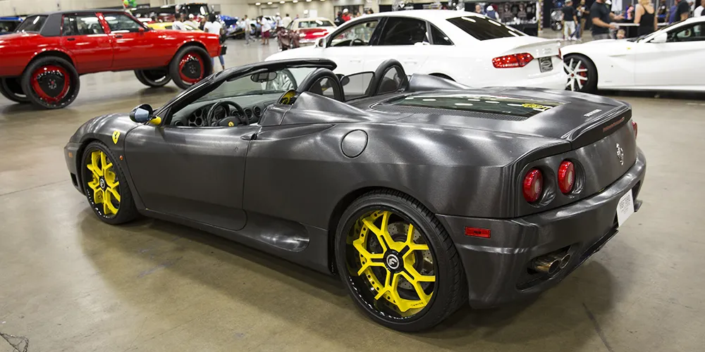 Ferrari Ferrari 430 on Forgiato GTR wheels