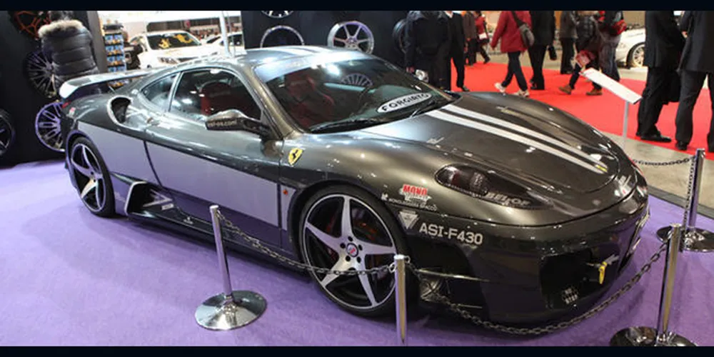 Ferrari Ferrari 430 on Forgiato Spacco-M wheels